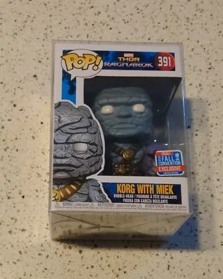 Funko Pop Vinyl Korg With Miek 391 NYCC 2018 Exclusive + Pop Protector • $40