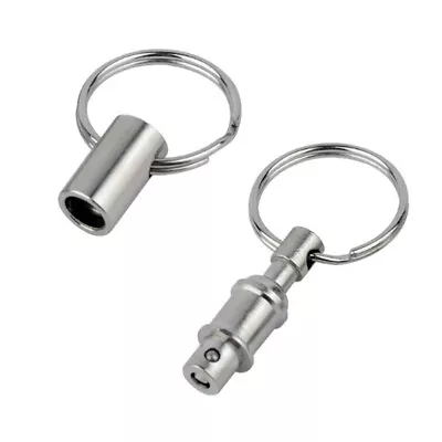 5pcs Keychain Key Chains Quick Connect Key Ring Quick Disconnect • $10.06