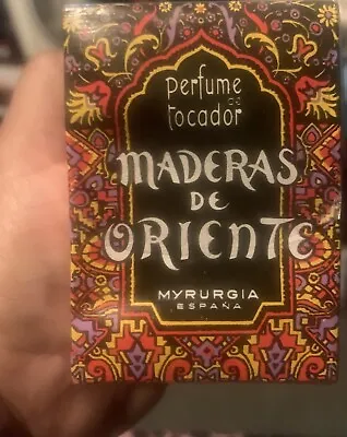 Maderas De Oriente Perfume -Vintage Sealed Unopened Box. Stored Over 40 Years. • $800