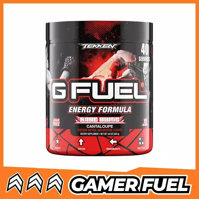 Gamma Labs G Fuel Energy Tub 40 Serves GFuel Tekken Rage Drive Flavour • $64.95