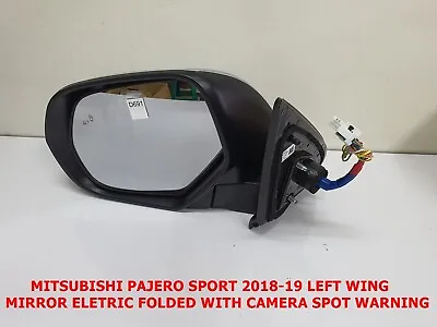 $310 • Buy Dhl Genuine Left Wing Mirror Eletric Folded With Camera Spot Warning For Pajero