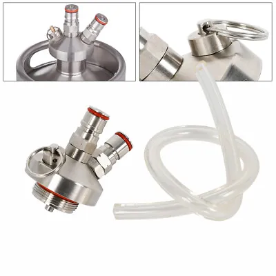 Mini Keg Beer Dispenser 2Ball Lock Connection Stainless For Mini Cask Rust-proof • $22.80