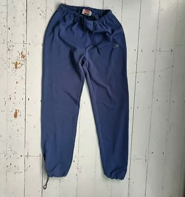 Vintage Kappa 90s Drawstring Track Pants Bottoms Pocketless • £25