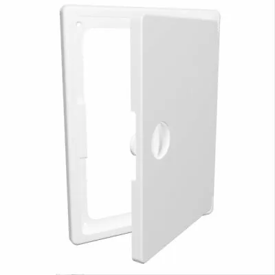 White Access Panels With Handle / Plastic Revision Door / Flat On The Back • £4.99