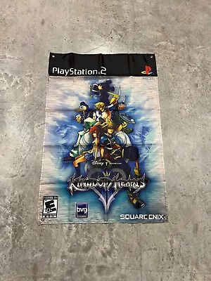 Kingdom Hearts 2 PS2 Custom Wall Flag Banner Tapestry 2 X 3 Ft Playstation 2 • $12.99