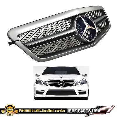 E-Class Grille Silver Emblem Star E350 E300 E550 E63 2010 2011 2012 2013 Sedan • $185