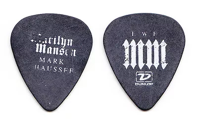 Marilyn Manson Mark Chaussee Concert-Used Black Guitar Pick - 2004 Tour • $19.99