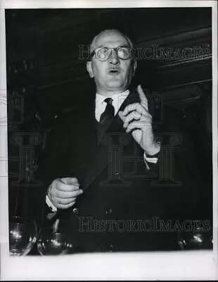 1956 Press Photo French Premier Guy Mollet In Paris • $19.99