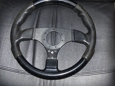 Mg Steering Wheel Made In Italy Rare! • $100