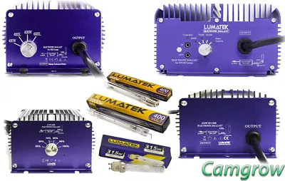 Lumatek Ultimate Pro 600W &1000 400V & CMH Ballasts 315W & 630W Plus Bulbs • £32.95