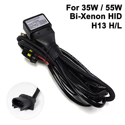 SOCAL-LED H13 H/L Bi-Xenon HID Relay Harness 12V Headlight Bulb Controller Kit • $9.89