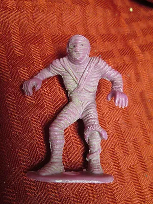  Original Vintage MPC Halloween Purple Mummy Monster Plastic Figurine  • $34.95