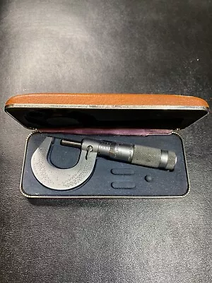 Vintage Brown & Sharpe Number 1  0-1  Inch Outside Micrometer • $21.50