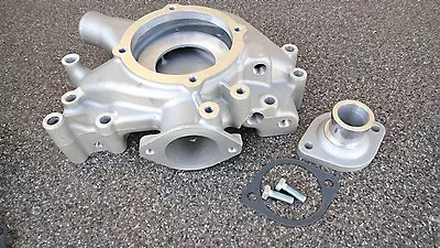 Engine Water Pump Mopar 350-440 Aluminum Housing & Thermostat Neck Set • $125