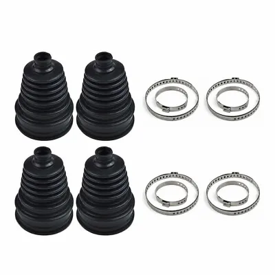 4pcs CV Drive Shaft Boot Kit/Universal Round Clamp Replacement Set • $29.66