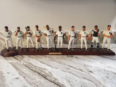 $375 • Buy Danbury Mint 1998 New York Yankees Team Figurine Set