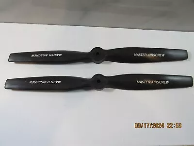 2 NEW Master Airscrew Nylon Propellers RC Engines Single Blades 11x6 • $14.95