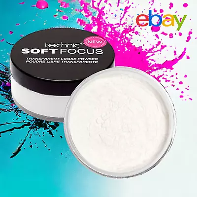 Technic Soft Focus Transparent Loose Finishing Face Powder Setting Fixing Makeup • £4.99