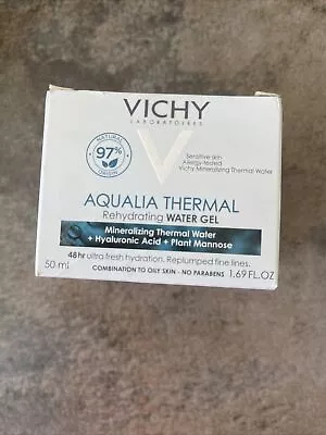 Vichy Laboratoires Aqualia Thermal Rehydrating Water Gel 1.69 Fl Oz 09/24 • $13.90