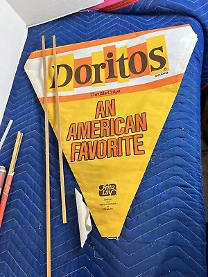 Vintage Hi- Flier Paper Kite Two Stick Doritos An American Favorite • $17