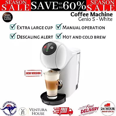 Nescafe Dolce Gusto Genio Automatic Coffee Machine Hot Cold Brew Espresso Maker • $158.86