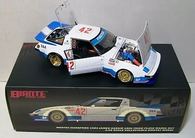 1984 MAZDA RX7 #42 MOFFAT/HANSFORD - BATHURST 3rd - 1:18 Biante - 270324 • $395