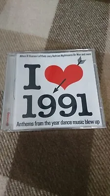 Mixmag Magazine CD - I Love 1991 - Altern-8/The Scientist/Joey Beltram/RHC • £7