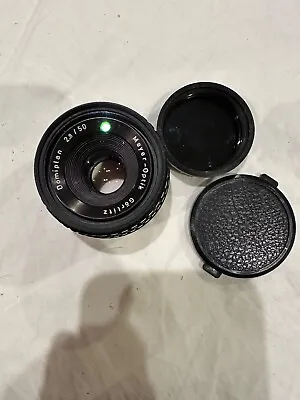 Meyer-Optik Görlitz Lens Domiplan 28/50 Mm M-42 MINT MINUS CONDITION • £55