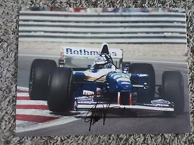 Damon Hill Signed 16x12 Formula 1 Photo Goodwood Silverstone F1 *COA* • £39.99