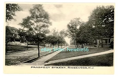 $10 • Buy Ridgewood NJ - HOUSES ON PROSPECT STREET - Postcard