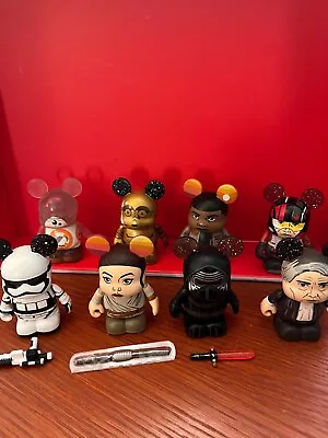 Disney Vinylmation Force Awakens Series 1 - Complete Set Of 8 With Chaser • $49.99