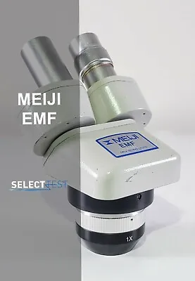 Meiji Techno Emf-1 Fixed Magnification Stereo Microscope Head **look** (ref.: G) • $59