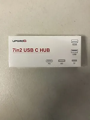 UPGROW USB C Hub Type C Hub Adapter MacBook Pro Accessories With 3 USB 3.0 Po... • $23.95
