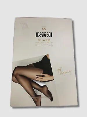 $26.19 • Buy $54 Wolford Women's Beige Solid Individual 10 Control Top Pantyhose Size Medium