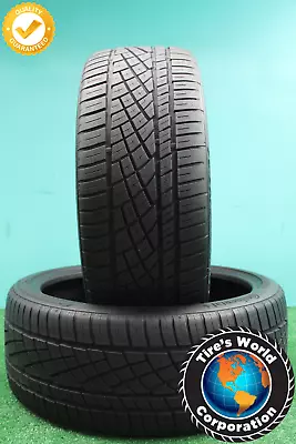 2 Used Continental Extreme Contact DWS06 Sport Plus Technology 265/35ZR22 102W • $249