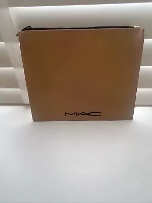 MAC Makeup Gold Bag Clutch Brand New  • £0.99