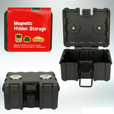 £13.99 • Buy Magnetic Truck Van Car Hidden Safe Stash Box Secret Storage Security Case
