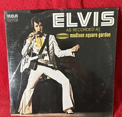 Elvis Recorded Live At Madison Square Garden LP 1972 Inner Sleeve Sealed New • $25