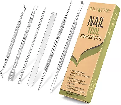 6-Pack Ingrown Toenail File And Lifters Professional Surgical Stainless Steel.  • $14.62