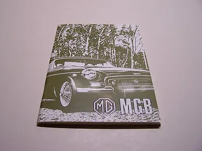 MGB MGB GT 1971 OE New Factory British Leyland Handbook (not A Reprint)   • $22.71