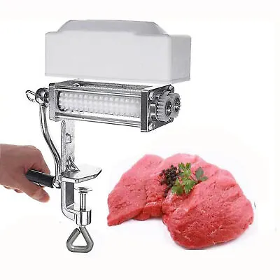 Meat Tenderizer Machine Aluminum Alloy Manual Meat Cuber Tenderizer HG CM • $108.45