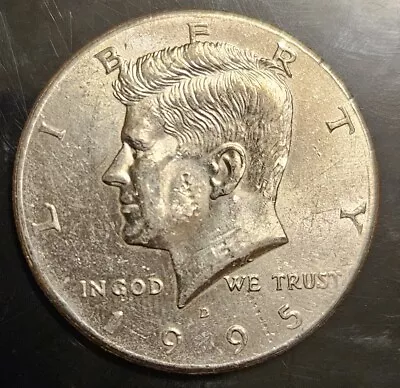 Double Headed Misprinted 1995 Jfk D Series Half Dollar • $1499