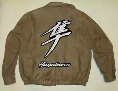 $38.95 • Buy Extra Large Suzuki Hayabusa Jacket Patch Set Embroidered White, Suzuki Hayabusa