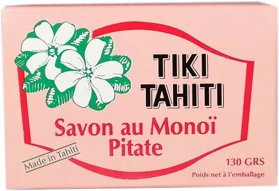 Monoi Tiare Cosmetics Soap Bar Jasmine (Pitate) 4.6 Oz Bar Soap • $11.07