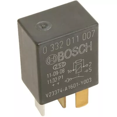 332011007 Bosch Horn Relay For E150 Van E250 E350 E450 E550 Econoline F150 Truck • $16.61