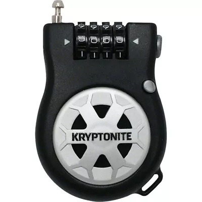 Kryptonite R-2 Retractable 4 Digit Resettable Combo Cable Lock 3' 90cm • $19.92