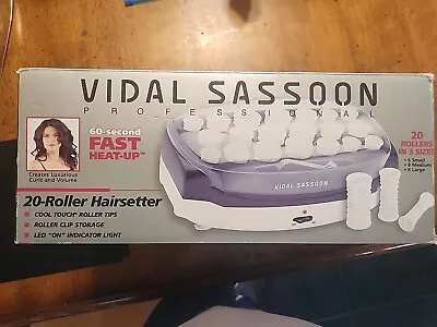 Vidal Sassoon VS372 Fast Heat Professional 20 Roller Curlers Hairsetter  • $18