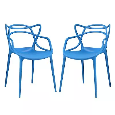 Ergode Entangled Dining Set Set Of 2 - Blue • $188.11