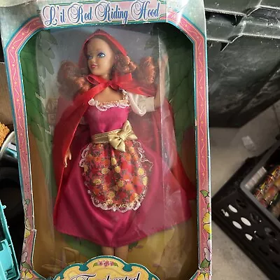 Little Red Riding Hood Enchanted Fairy Tales Vintage Doll Jakks 1997. See Pics • $16