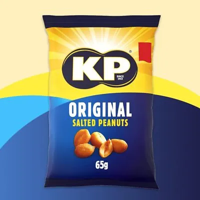 3x KP Original Salted Peanuts 65g - Best Prices On Snacks + Cheap Delivery • £7.75